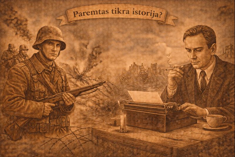 Ar „Trys draugai“ paremta tikra istorija – Ericho Marijos Remarko karo patirtis ir pokario Vokietijos vaizdavimas