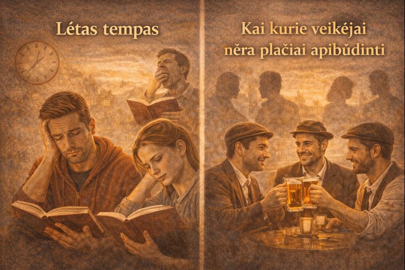 E. M. Remarko romano „Trys draugai“ silpnosios pusės – lėtas tempas ir nepakankamai atskleisti antraeiliai veikėjai