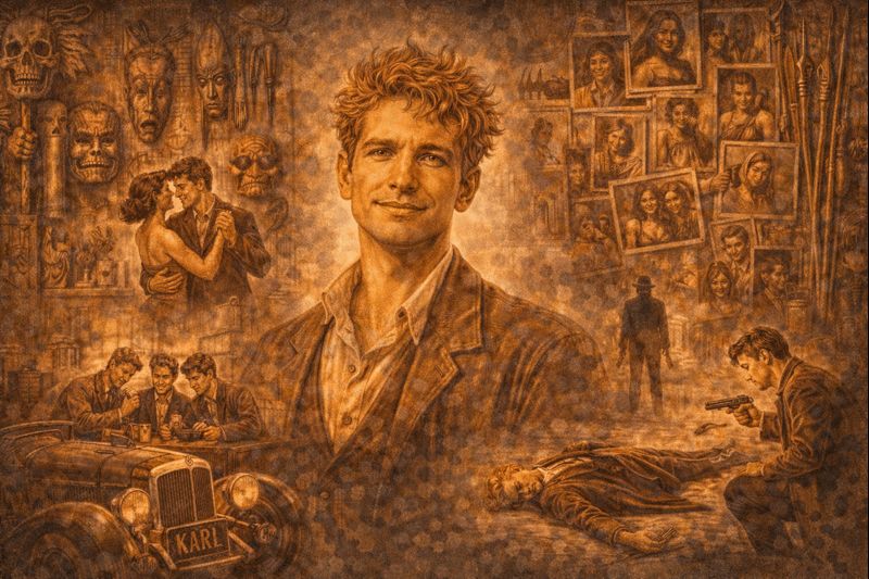 Trys draugai knygos aprašymas – Gotfrydo Lenco portretas romantikas, draugas ir tragiško likimo herojus