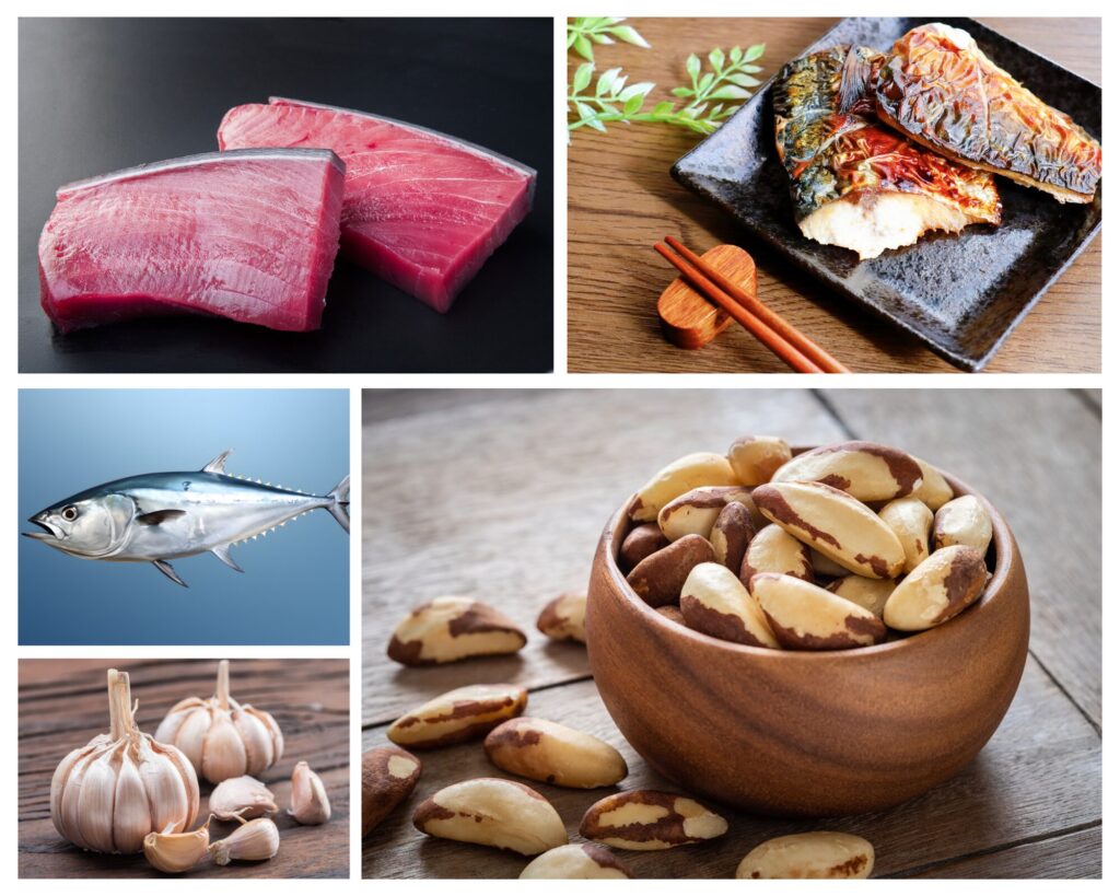 Iš kokių maisto produktų galime gauti seleno