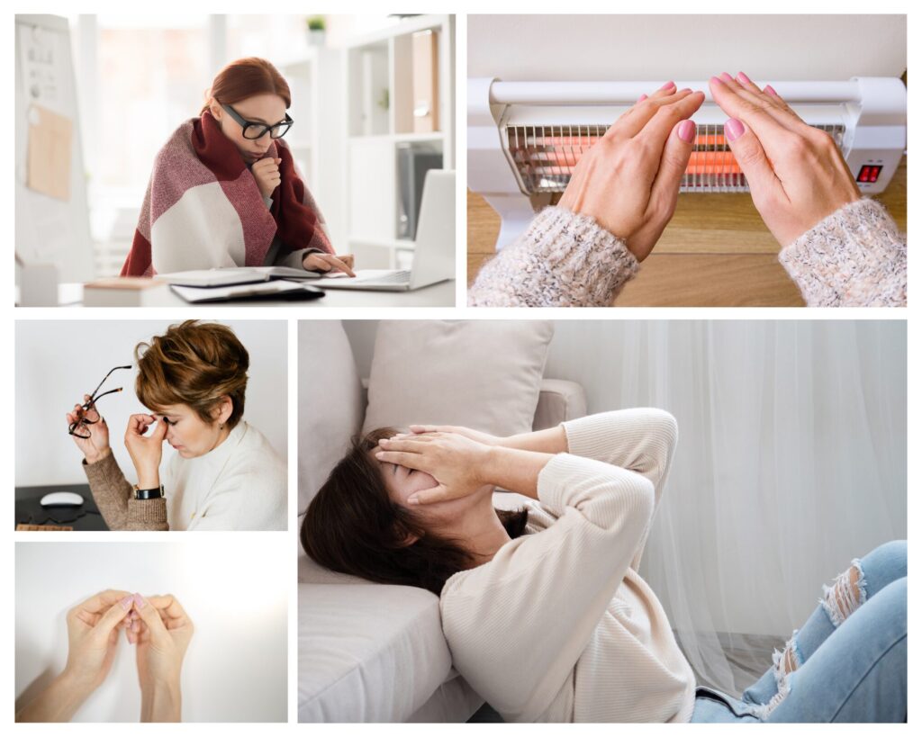 Žemo feritino simptomai