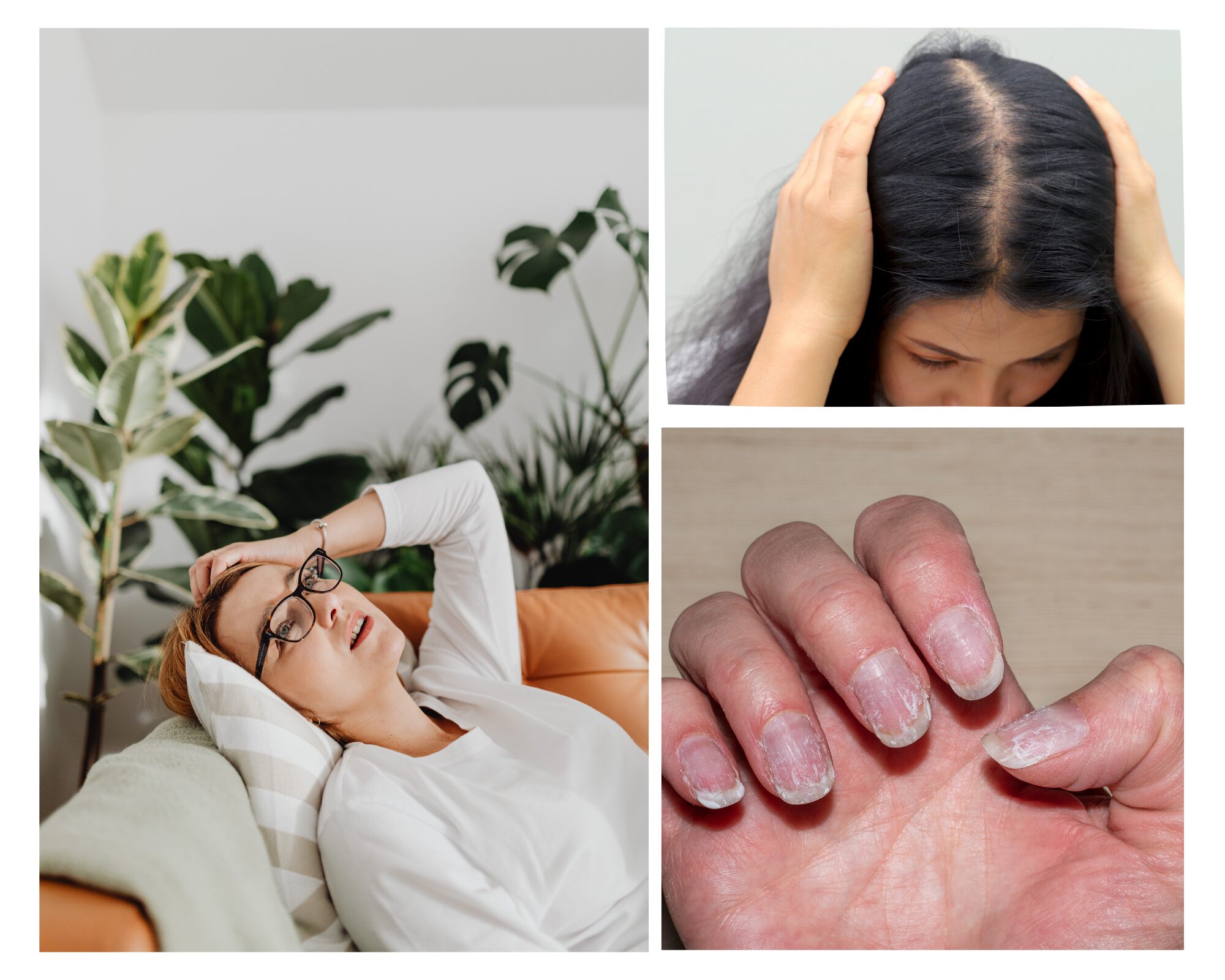 Žemo feritino simptomai