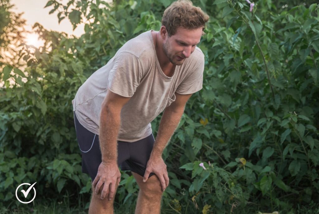 Žemo feritino simptomai - širdies plakimas, dusulys fizinio krūvio metu