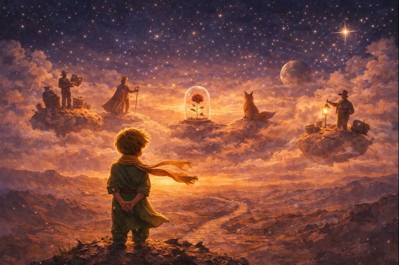 Alegorinis pasakojimas knygoje „Mažasis princas“ – atvira prasmė ir skaitytojo interpretacija