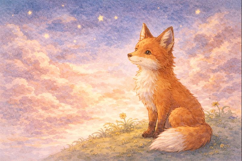 Mažasis princas veikėjai - Lapė