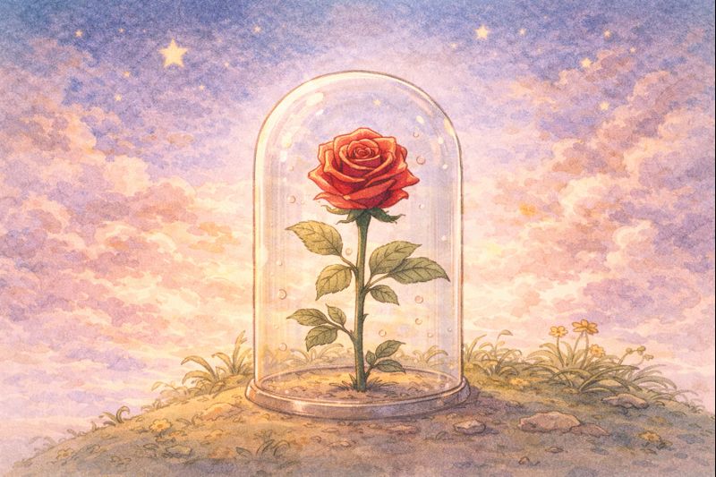 Mažasis princas veikėjai - Rožė