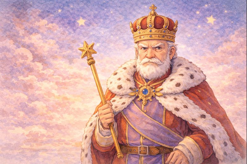 Mažasis princas veikėjai - Karalius