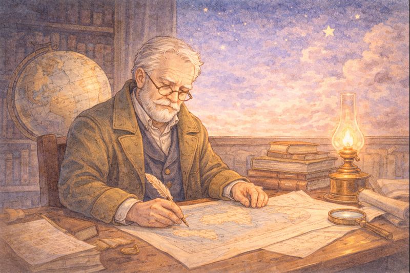 Mažasis princas veikėjai - Geografas