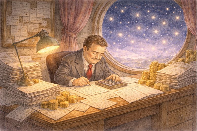 Mažasis princas veikėjai - Verslininkas