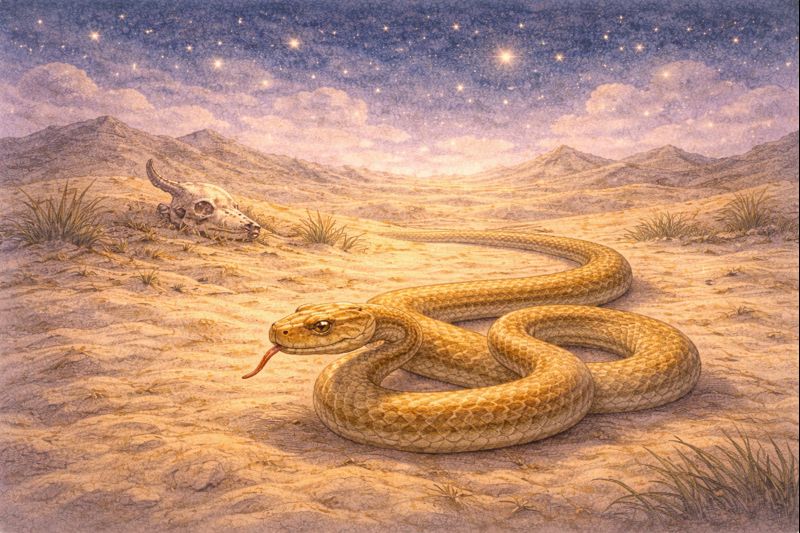 Mažasis princas veikėjai - Gyvatė