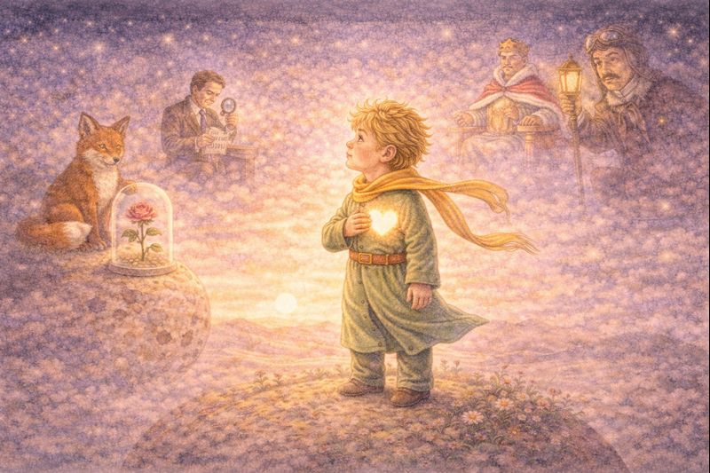 Pagrindinė knygos Mažasis princas mintis