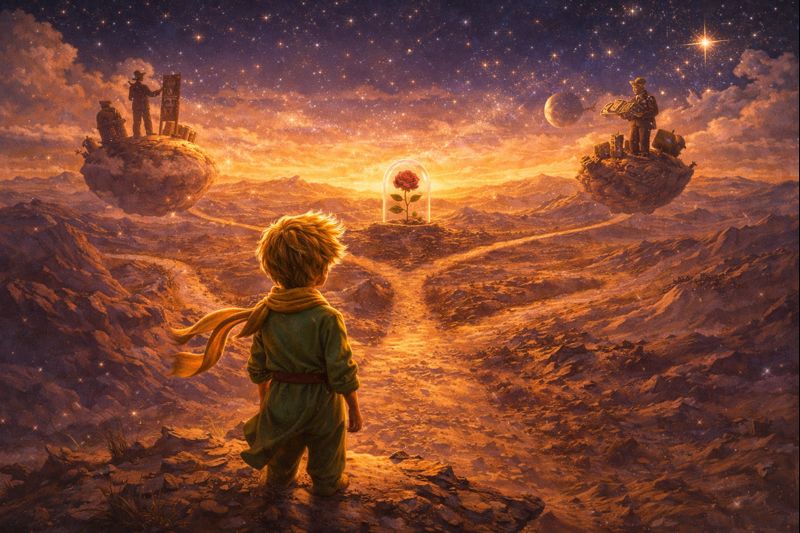 Gyvenimo prasmės paieškos knygoje „Mažasis princas“ – filosofinė alegorija apie pasirinkimus ir santykį