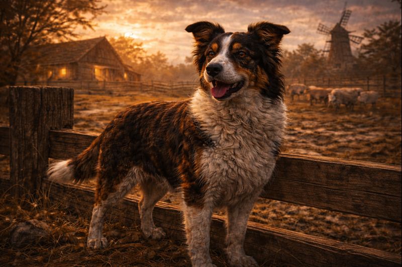 Gyvulių ūkis veikėjai - šuo Džesė