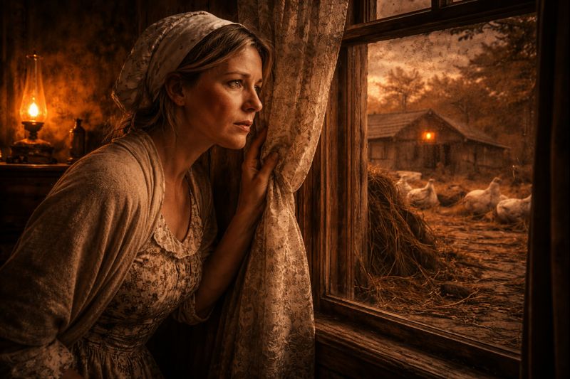 Gyvulių ūkis veikėjai - ponia Džons