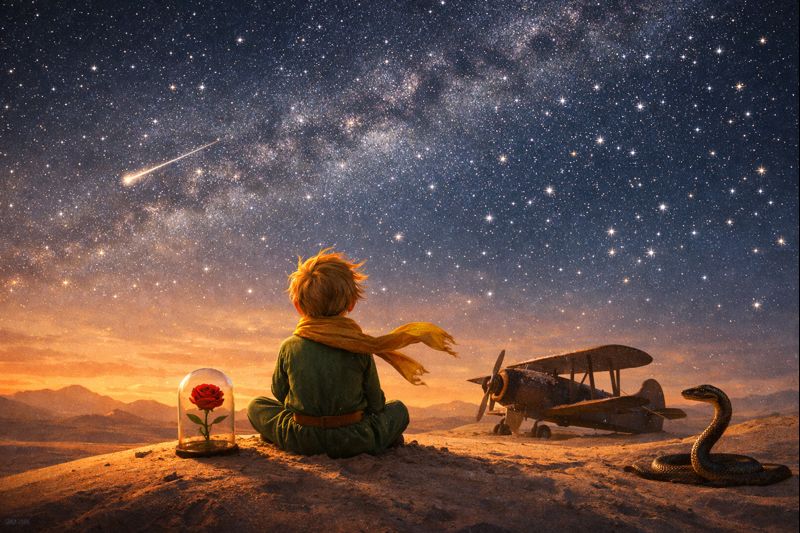 Knygos Mažasis princas pabaiga prasmė ir interpretacijos