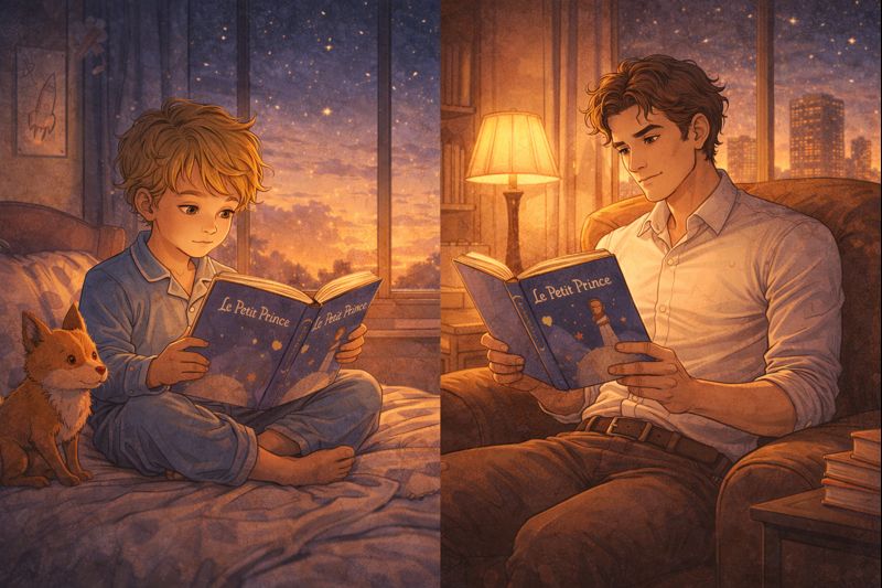 Kodėl knyga „Mažasis princas“ veikia skirtingai skirtingame amžiuje – vaiko patyrimas ir suaugusiojo refleksija