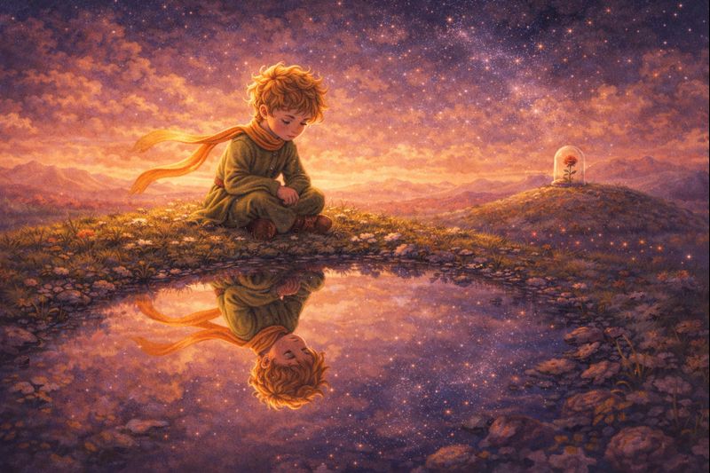 Mažasis princas apmąsto save – savęs pažinimas kaip vidinės brandos rezultatas