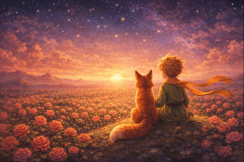 Mažasis princas ir lapė rožių lauke – ryšys ir atsakomybė kaip brandos kriterijus