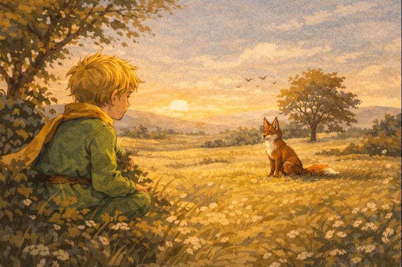 Mažasis princas ir lapė – prisijaukinimas per patirtį, tylų buvimą ir atstumą