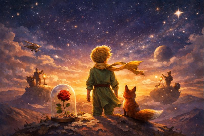 Mažasis princas kaip filosofinė alegorija egzistencinės idėjos pasakos forma