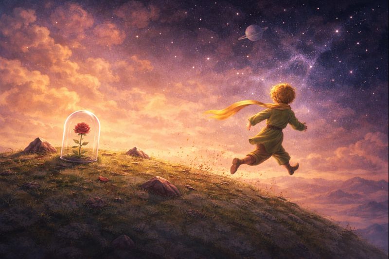 Mažasis princas palieka savo planetą – bėgimas kaip pirmasis vidinės brandos etapas