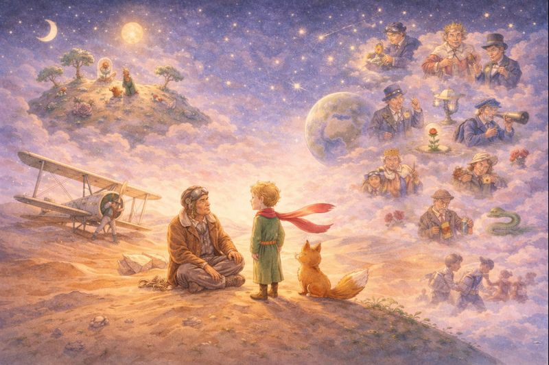 Knygos Mažasis princas siužetas