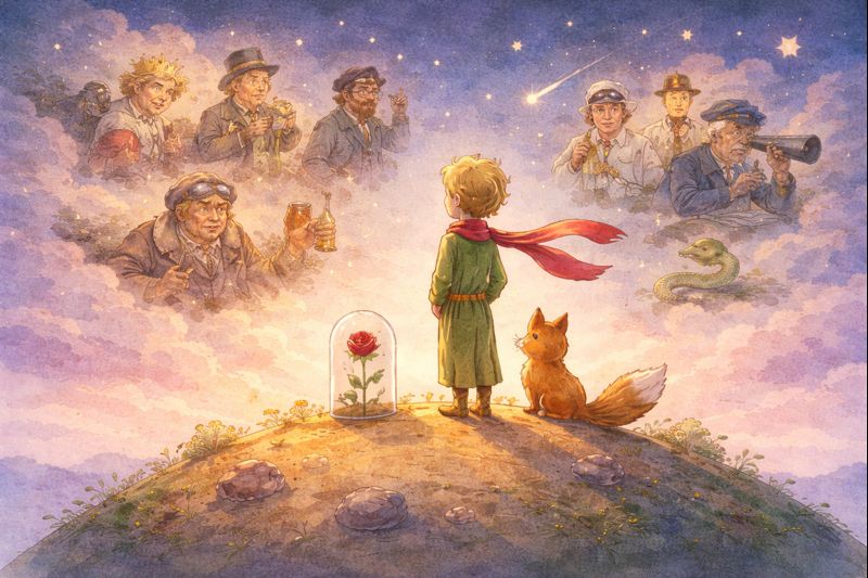 Mažasis princas veikėjai