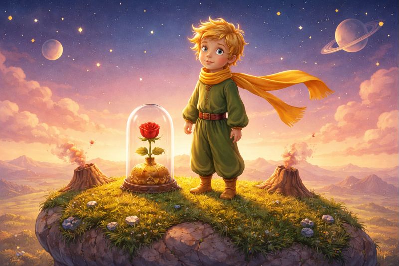 Mažasis princas – pagrindinis knygos „Mažasis princas“ veikėjas, stovintis savo planetoje B-612 su Rože