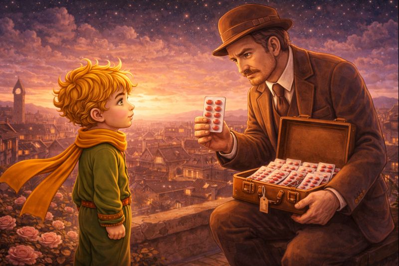 Pirklys – knygos „Mažasis princas“ veikėjas, prekiaujantis troškulį malšinančiomis piliulėmis