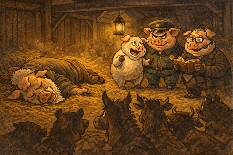 Senojo Majoro mirtis ir gyvulizmo formavimas – knygos „Gyvulių ūkis“ siužetas