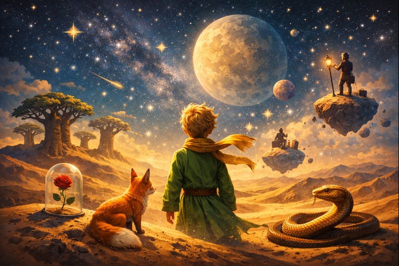 Simbolizmas knygoje “Mažasis princas”