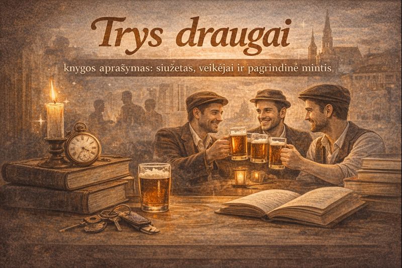Trys draugai knygos aprašymas