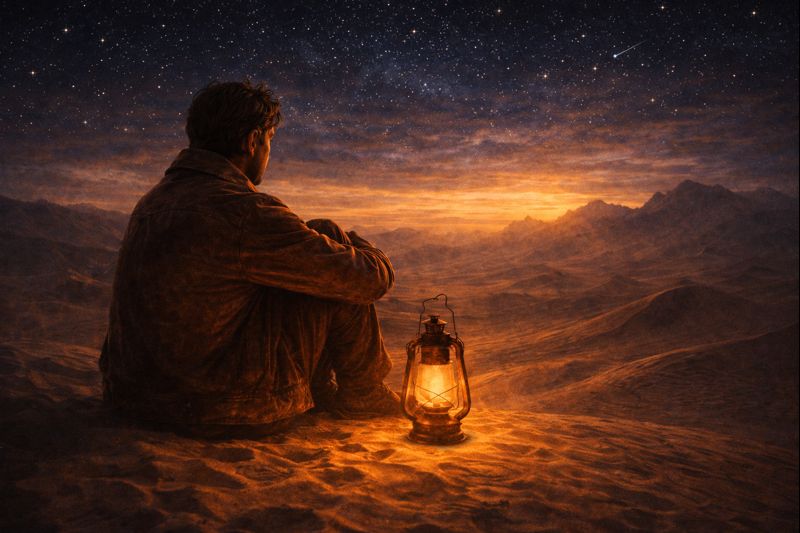 Tylos ir ramybės paieškos „Mažajame prince“ – Antoine de Saint-Exupéry vidinis atsitraukimas nuo pasaulio