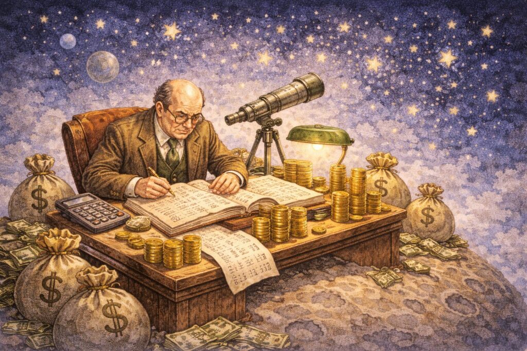 Verslininkas knygoje „Mažasis princas“ – kaupimo be prasmės ir tuščio turėjimo simbolis