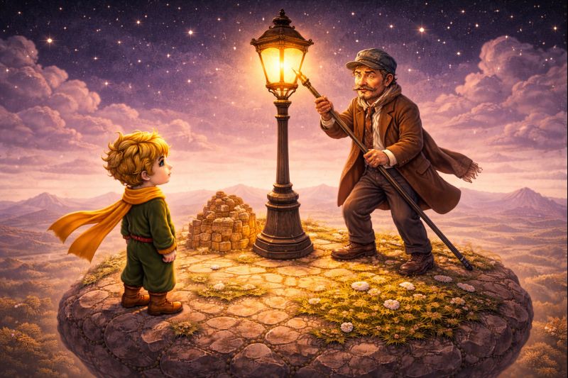 Žibintininkas – simbolinis knygos „Mažasis princas“ veikėjas, uždegantis žibintą savo planetoje