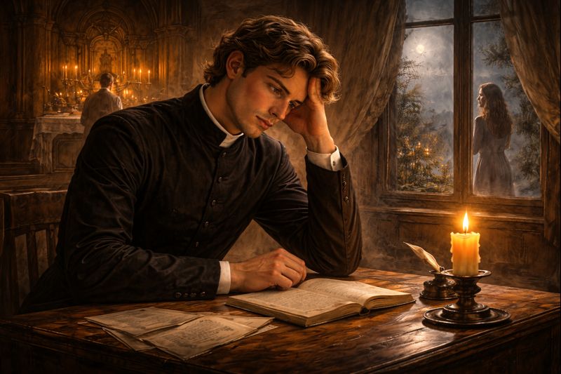 Dvasinės krizės gilėjimas romane „Altorių šešėly“ – Liudo Vasario vidinė tuštuma tapus kunigu