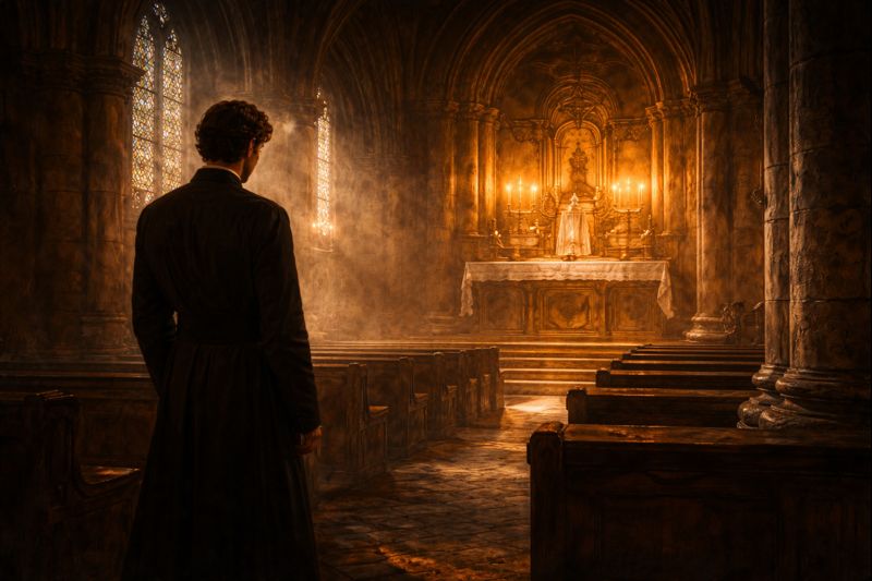 Knygos „Altorių šešėly“ pavadinimo prasmė – gyvenimas tarp altoriaus šviesos ir šešėlio