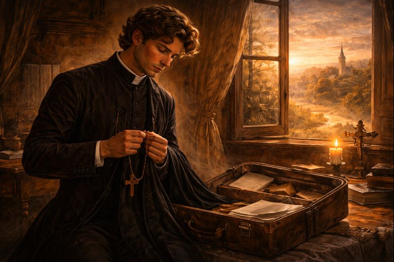 Liudo Vasario sprendimas atsisakyti kunigystės romane „Altorių šešėly“