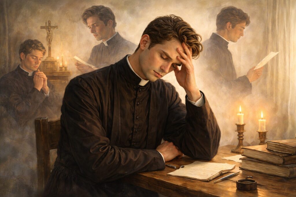 Liudo Vasario vidinė, psichologinė erdvė romane „Altorių šešėly“ – dvasinė abejonė, sąžinės konfliktas ir vidinis pasirinkimas