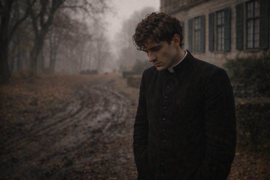 „Altorių šešėly“ siužetas II dalis „Eina gyvenimas“ – Liudo Vasario vienatvė po baronienės Rainakienės išvykimo