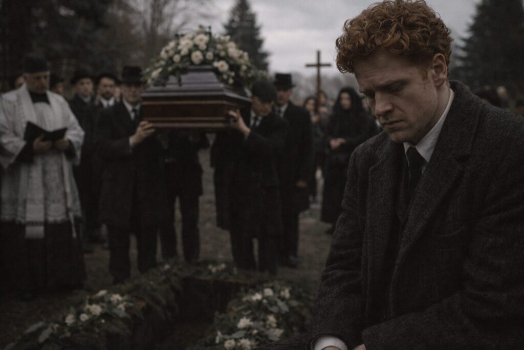 „Altorių šešėly“ siužetas III dalis „Išsivadavimas“ – Liucijos Glaudžiuvienės laidotuvės ir Liudo Vasario kaltės akimirka