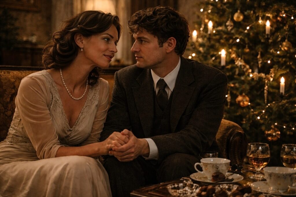 „Altorių šešėly“ siužetas III dalis „Išsivadavimas“ – kalėdinis Liudo Vasario ir Liucijos Glaudžiuvienės susitikimas Kaune