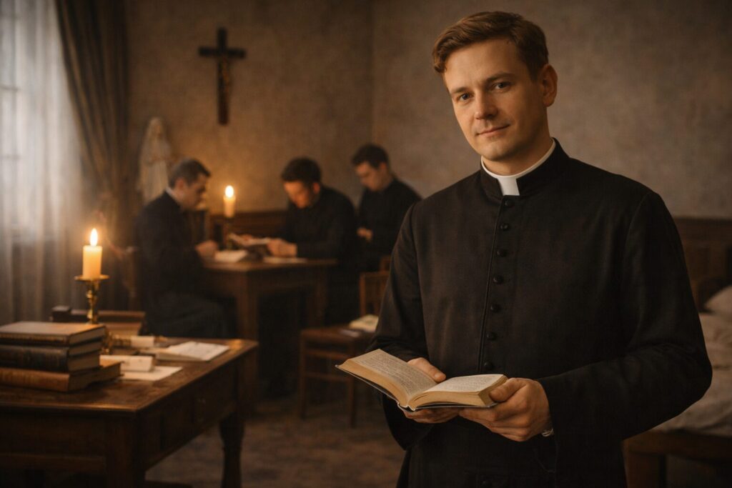 „Altorių šešėly“ veikėjai – Petras Kasaitis seminarijoje kaip konformizmo ir prisitaikančios kunigystės simbolis