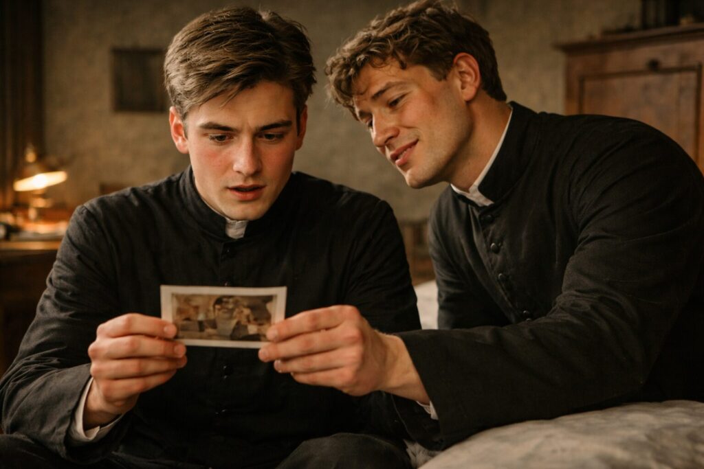 „Altorių šešėly“ siužetas I dalis „Bandymų dienos“ – Liudo Vasario sumišimas pirmą kartą susidūrus su moteriškumu seminarijoje